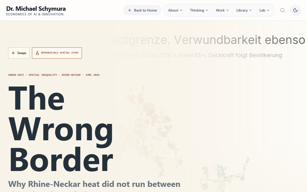 The Wrong Border